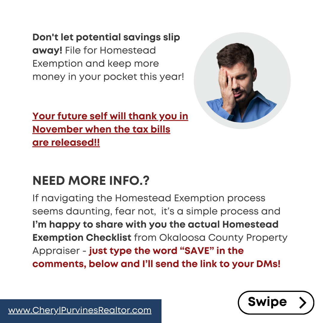 Homestead Exemption in 4 easy steps!